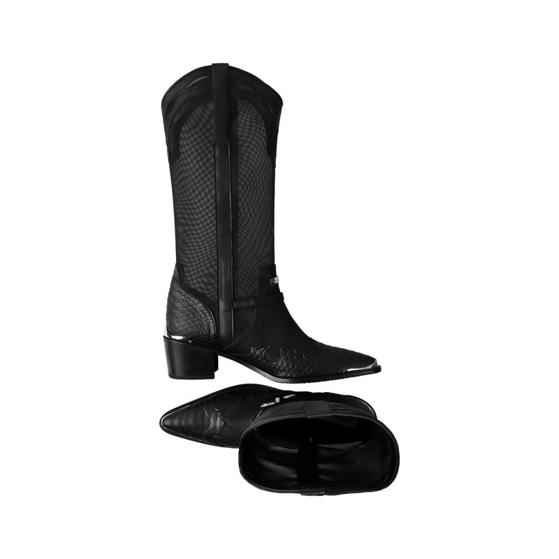 2000 Western Boots (Black)