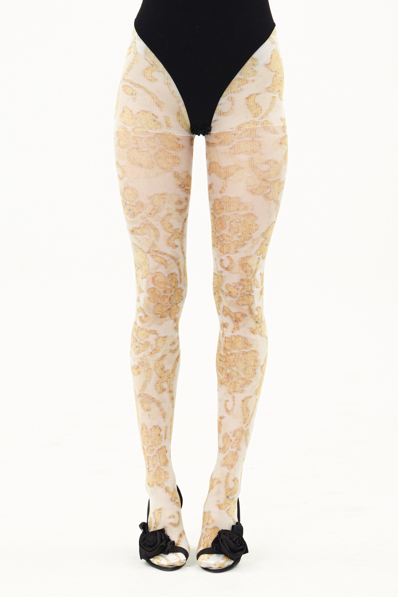 Gold Frame Tights
