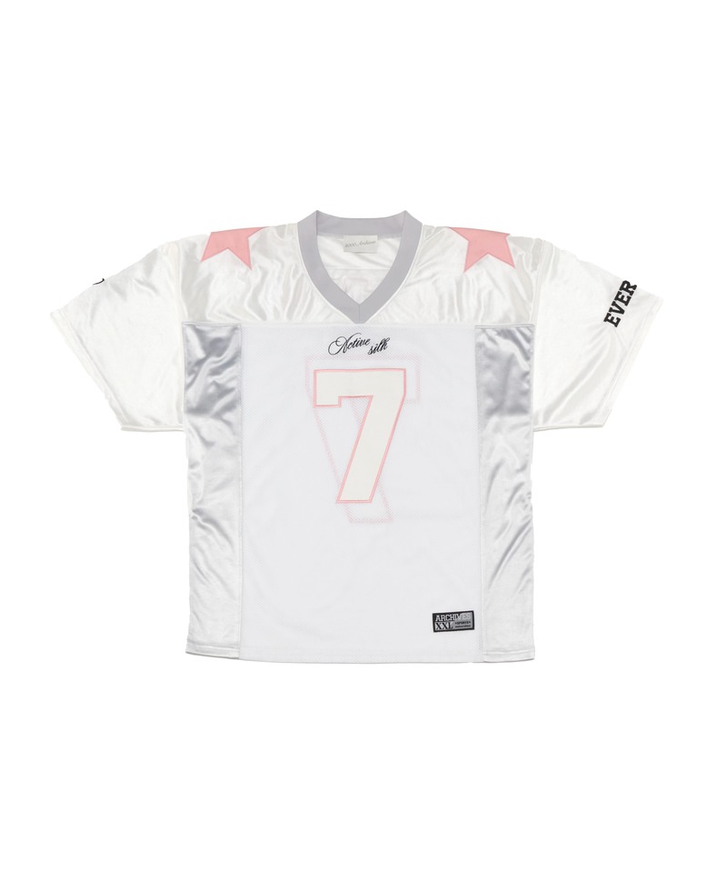 [3/27 예약배송} 2000 Football T-Shirts (White-Pink)