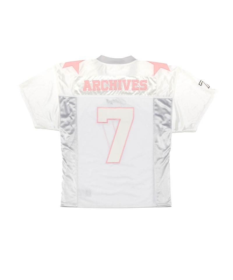 2000 Football T-Shirts (White-Pink)